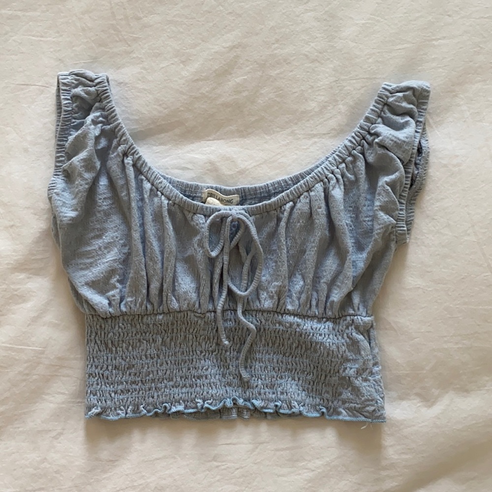 billabong medium crop top